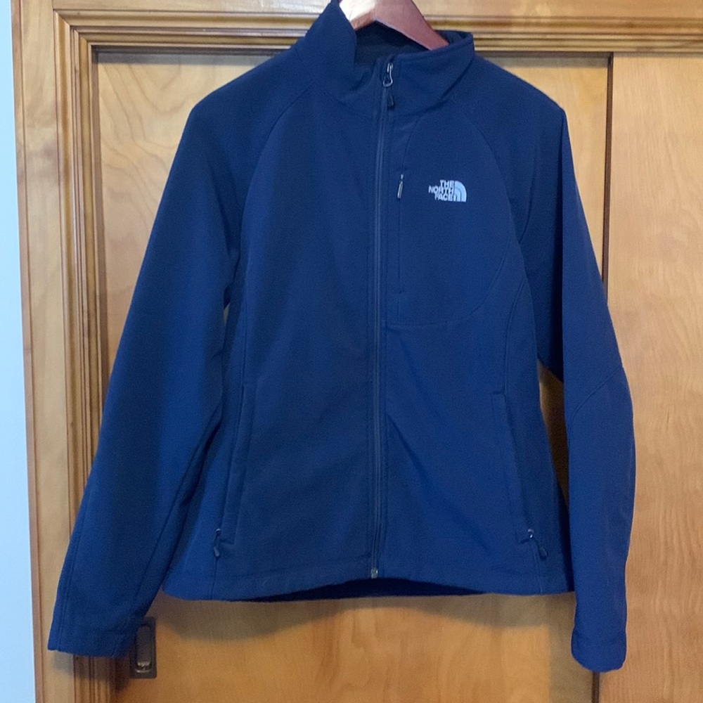 North face fleece lined water proof jacket